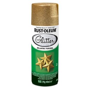 Spray Aerosol Glitter Brillantina 290grs Oro Rust Oleum